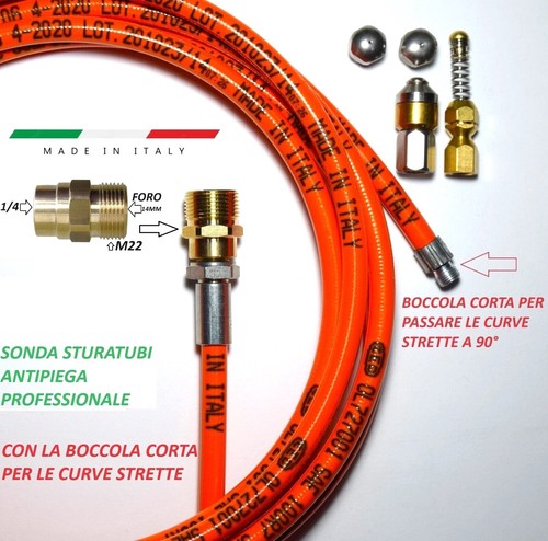 Sonda sturatubi spurgatubi per - spurgatubi,