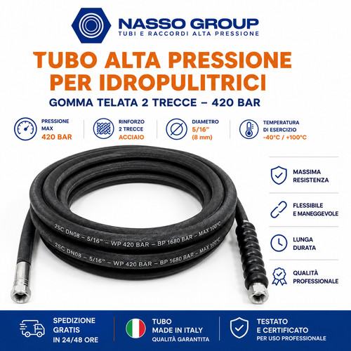 Tubo per idropulitrice alta - per,