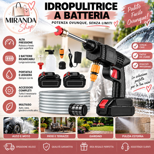 Idropulitrice batteria 48v - batteria,