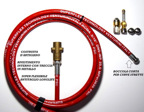 Sonda sturatubi treccia - sonda, in